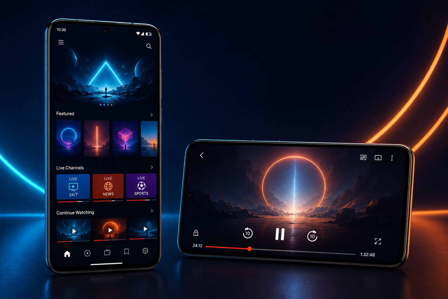 FIRESTREAM mobile product presentation